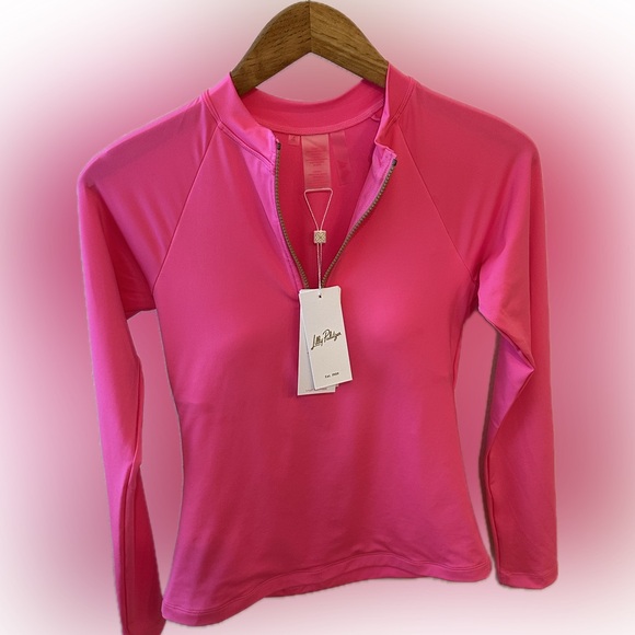 Pink Long Sleeve Rash Guard - Picture 2 of 11